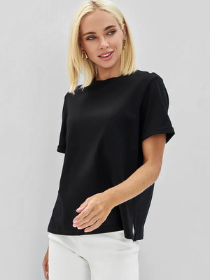 Смотреть модные образы с валберриз с Футболка (артикул 264162370)