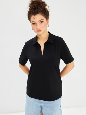 Смотреть модные образы с валберриз с Футболка (артикул 223348349)