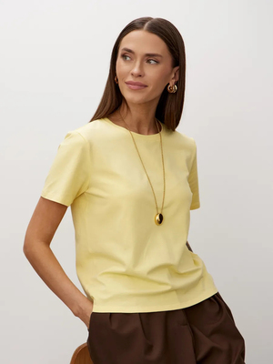 Смотреть модные образы с валберриз с Футболка (артикул 150897204)