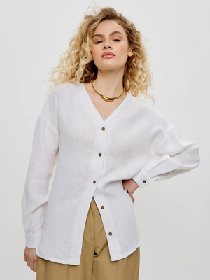 Смотреть модные образы с валберриз с Рубашка (артикул 335826432)