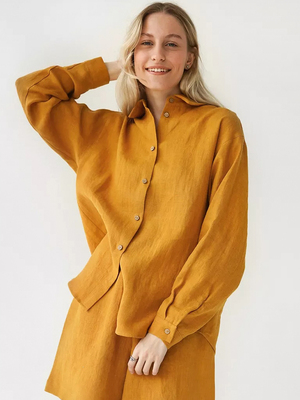 Смотреть модные образы с валберриз с Рубашка (артикул 94765734)