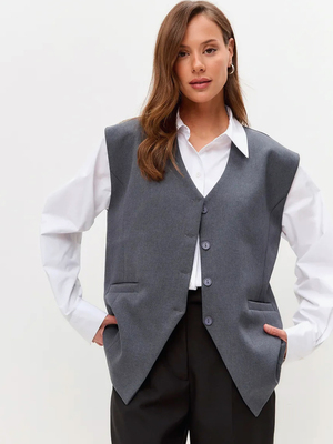 Модный образ ВБ с Жилет (артикул 196922687)