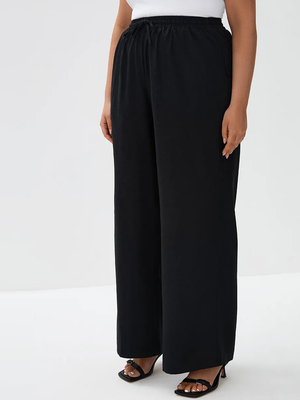 Смотреть модные образы с валберриз с Брюки (артикул 384660348)