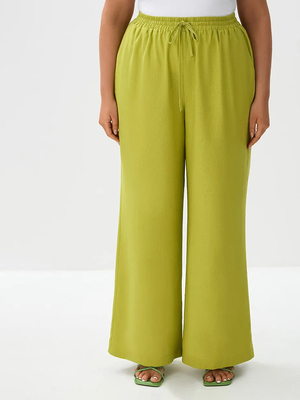 Смотреть модные образы с валберриз с Брюки (артикул 402144977)