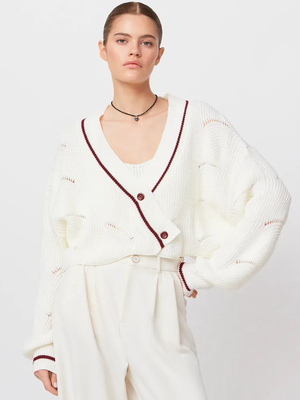 Смотреть модные образы с валберриз с Кардиган (артикул 390708394)