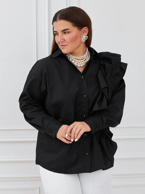 Смотреть модные образы с валберриз с Рубашка (артикул 257523172)