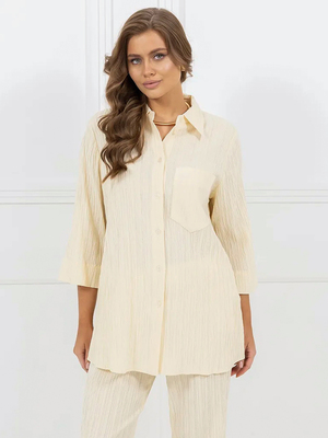 Смотреть модные образы с валберриз с Рубашка (артикул 379306316)