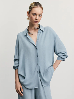 Смотреть модные образы с валберриз с Рубашка (артикул 399989831)