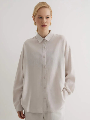 Смотреть модные образы с валберриз с Рубашка (артикул 396147546)