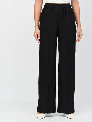 Смотреть модные образы с валберриз с Брюки (артикул 399193875)