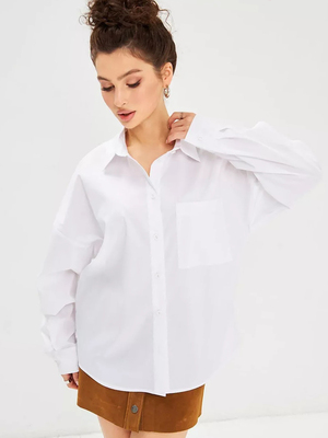 Смотреть модные образы с валберриз с Рубашка (артикул 211987362)