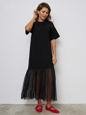 Модный образ ВБ с Платье (артикул 390772002)