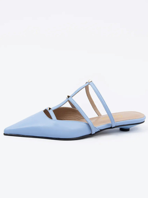 Смотреть модные образы с валберриз с Мюли (артикул 421000299)