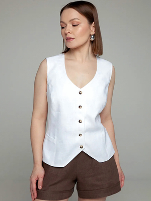 Модный образ ВБ с Жилет (артикул 346509369)