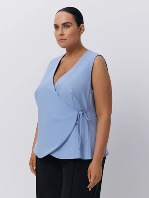 Модный образ ВБ с Жилет (артикул 306934630)