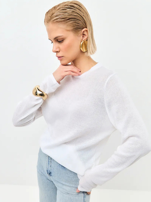 Смотреть модные образы с валберриз с Лонгслив (артикул 391223945)