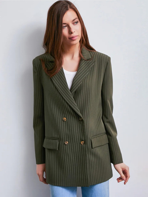 Смотреть модные образы с валберриз с Жакет (артикул 327224800)