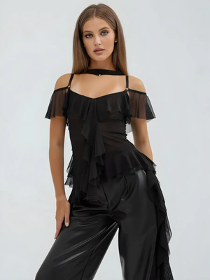 Смотреть модные образы с валберриз с Блузка (артикул 274411624)