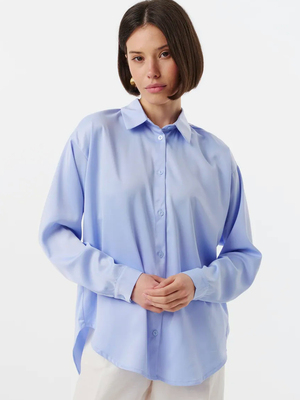 Смотреть модные образы с валберриз с Блузка (артикул 409981313)