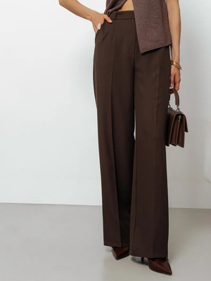 Смотреть модные образы с валберриз с Брюки (артикул 276663466)