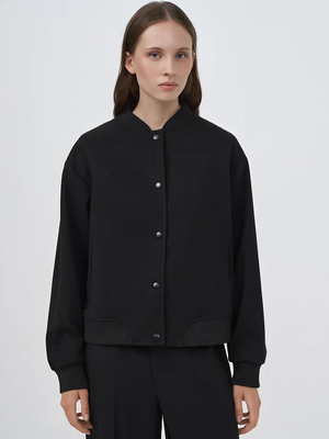 Смотреть модные образы с валберриз с Бомбер (артикул 465083209)