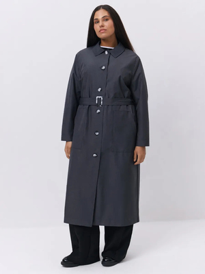 Смотреть модные образы с валберриз с Плащ (артикул 325916774)