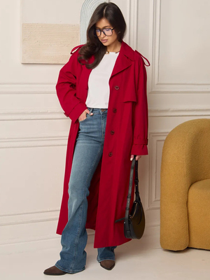 Смотреть модные образы с валберриз с Плащ (артикул 293328105)