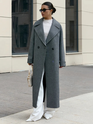 Смотреть модные образы с валберриз с Пальто (артикул 397498302)