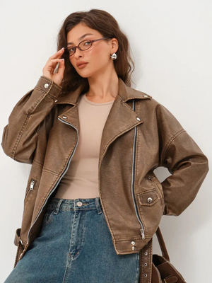 Смотреть модные образы с валберриз с Куртка (артикул 453974932)