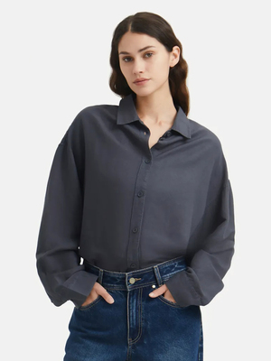 Смотреть модные образы с валберриз с Рубашка (артикул 396405873)