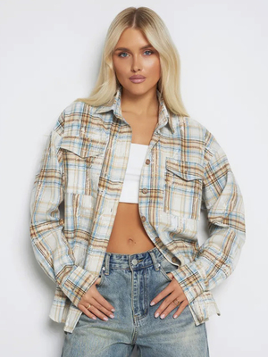 Смотреть модные образы с валберриз с Рубашка (артикул 249735607)