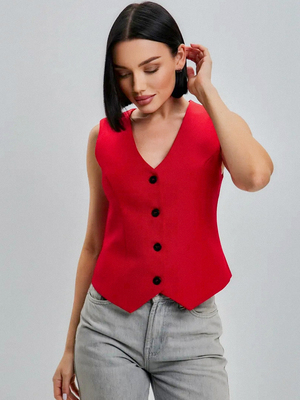 Модный образ ВБ с Жилет (артикул 461477058)