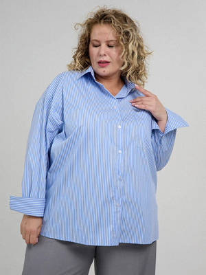 Модный образ ВБ с Рубашка (артикул 497181007)