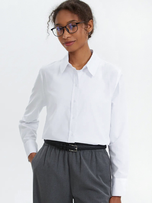 Смотреть модные образы с валберриз с Рубашка (артикул 460900415)