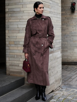 Смотреть модные образы с валберриз с Плащ (артикул 505736795)