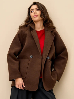 Смотреть модные образы с валберриз с Пальто (артикул 348499588)