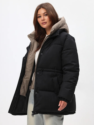 Смотреть модные образы с валберриз с Куртка ❄️ (артикул 499310023)