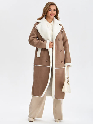 Смотреть модные образы с валберриз с Дубленка ❄️ (артикул 241627484)