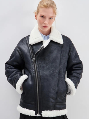 Смотреть модные образы с валберриз с Дубленка ❄️ (артикул 482896354)