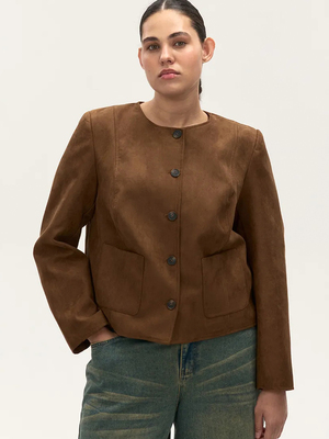 Смотреть модные образы с валберриз с Жакет (артикул 462780257)