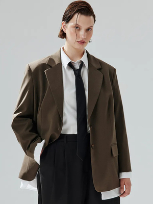 Смотреть модные образы с валберриз с Пиджак (артикул 504158961)