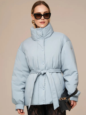 Смотреть модные образы с валберриз с Куртка (артикул 323386632)