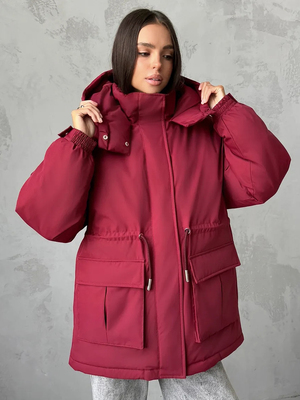 Смотреть модные образы с валберриз с Куртка ❄️ (артикул 484211239)