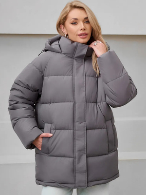 Смотреть модные образы с валберриз с Куртка ❄️ (артикул 545021928)