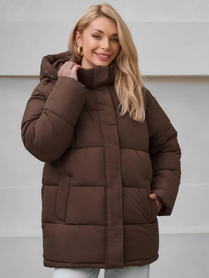 Смотреть модные образы с валберриз с Куртка ❄️ (артикул 545021930)