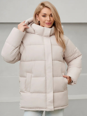 Смотреть модные образы с валберриз с Куртка ❄️ (артикул 545021931)