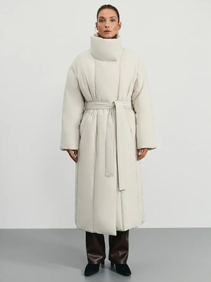 Смотреть модные образы с валберриз с Пальто ❄️ (артикул 525030192)