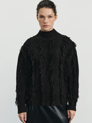 Смотреть модные образы с валберриз с Свитер (артикул 551717967)