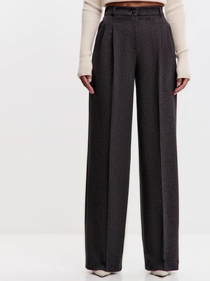 Смотреть модные образы с валберриз с Брюки (артикул 180978040)