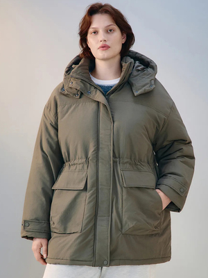 Смотреть модные образы с валберриз с Куртка ❄️ (артикул 528869258)